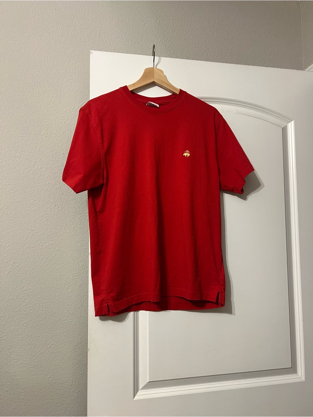 Brooks Brothers Classic Red Men's Crewneck T-Shirt